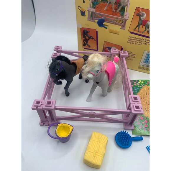 Littlest Pet Shop Vintage Zoo Arabian Prancers Playful Ponies Kenner - New - Picture 6 of 9